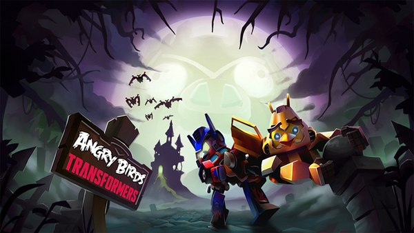 Nemesis Prime Joins Angry Birds Transformers Halloween Pumpkin Invasion From Rovio Games (1 of 1)